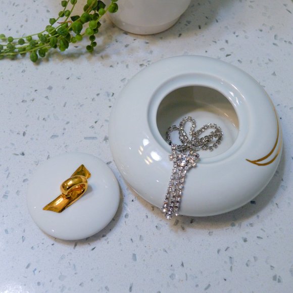 APOLLO D'ORO porcelain trinket box signed by Dalla Valle. - Picture 6 of 10